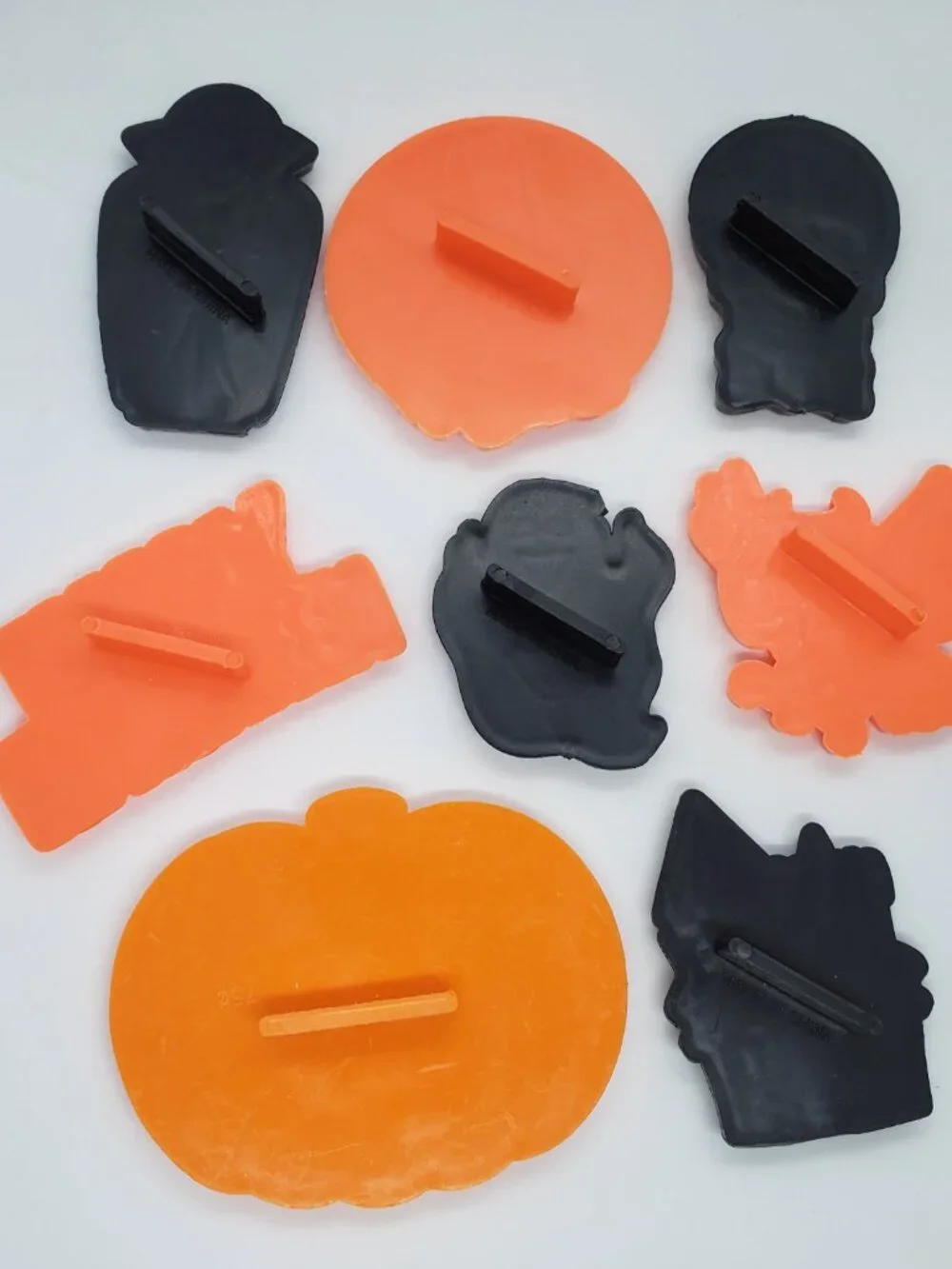 10 Vintage 1980s Halloween Cookie Cutters Witch Vampire Pumpkin Haunted House